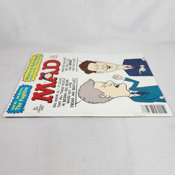 Mad Magazine #325 February 1994 Beavis & Butt-Head‎ Politics NM Sam Cover Art - Picture 4 of 6